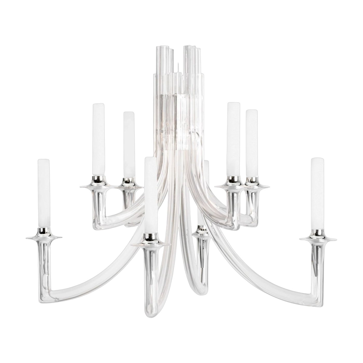 Lustre en polycarbonate transparent Khan - Kartell