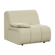 Sofamodul unterer Arm links in Cord Heu Wave Couch -. Hkliving