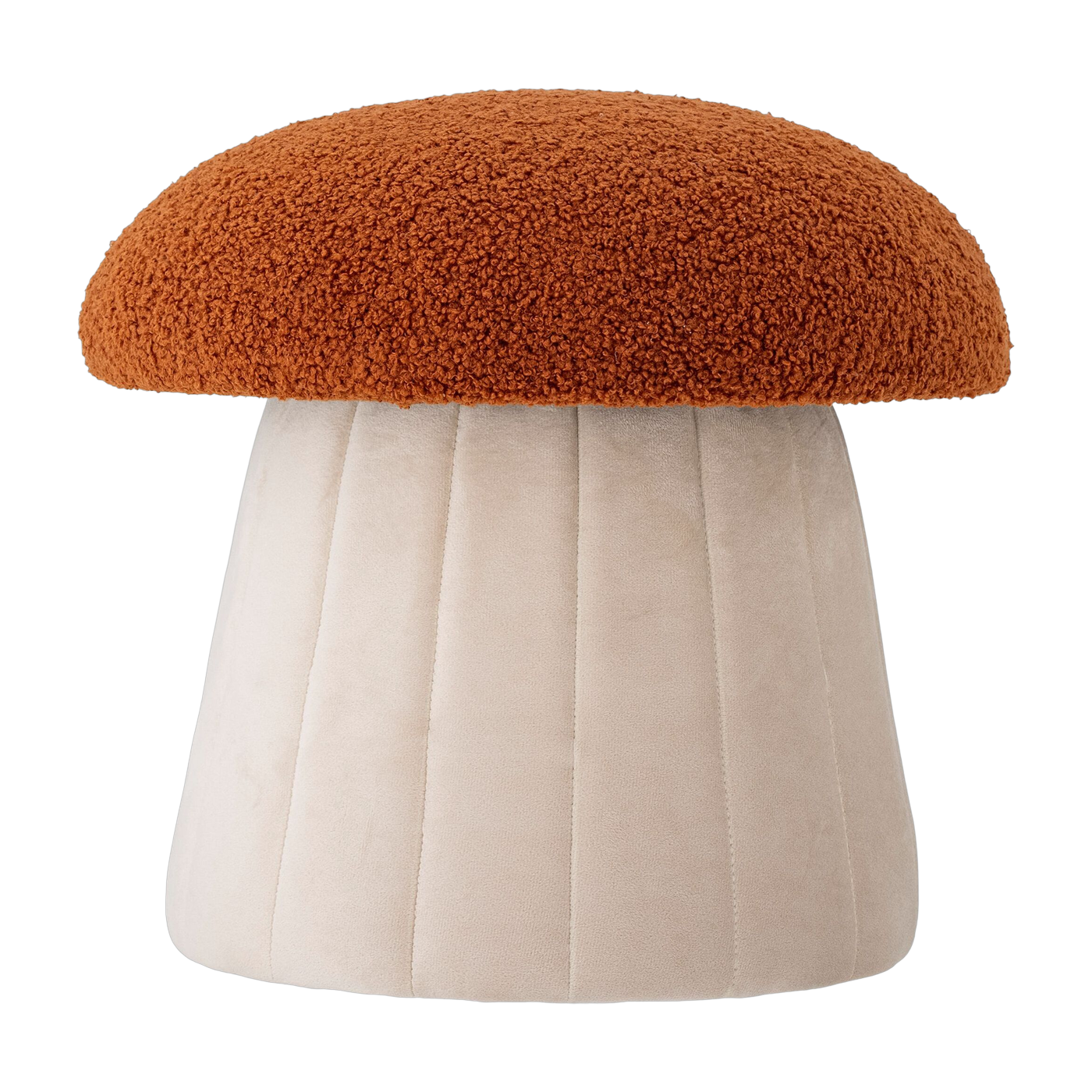 Pouf Bertil in poliestere rosso - Bloomingville Mini