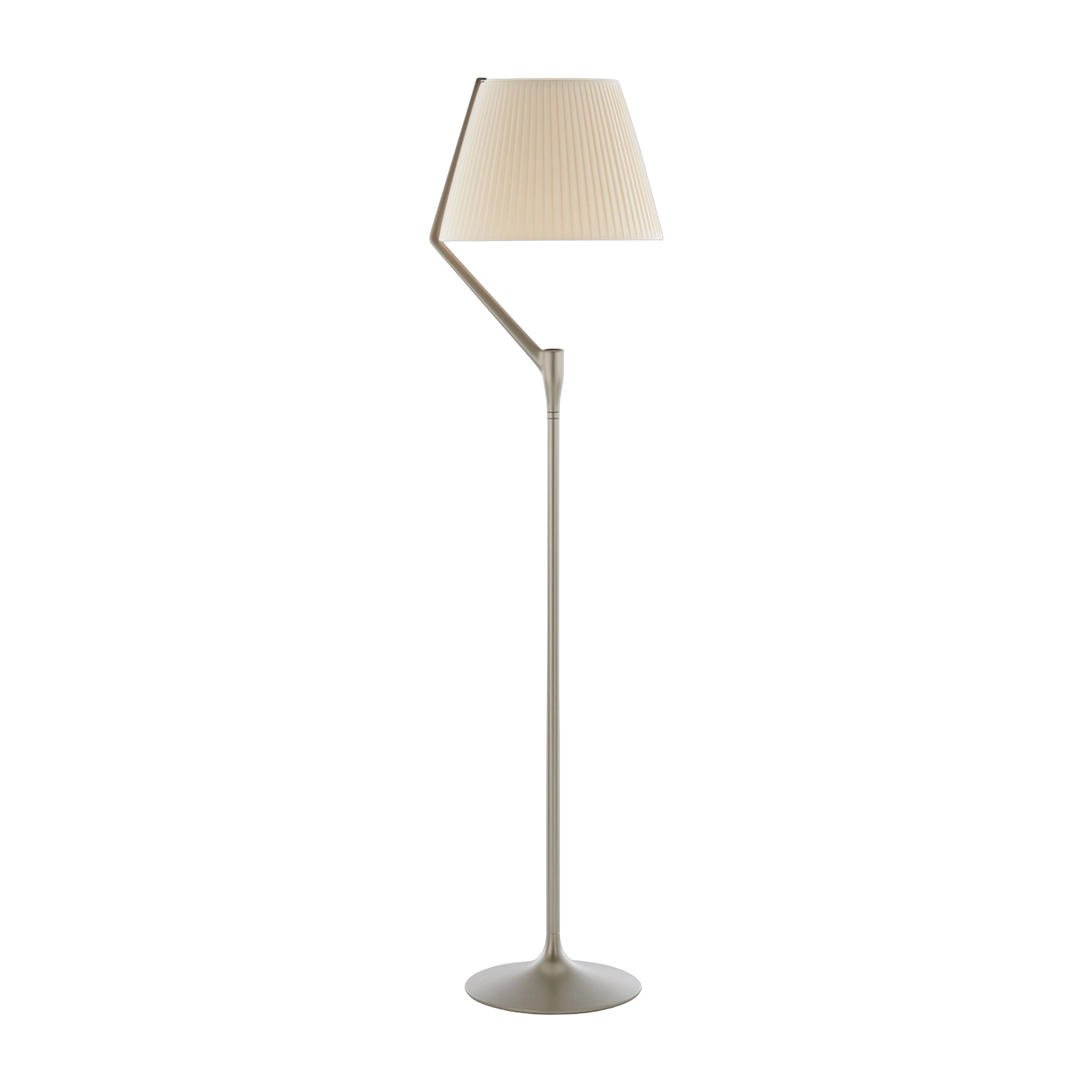 Aluminium Stehleuchte champagne 173 cm Angelo Stone - - Kartell