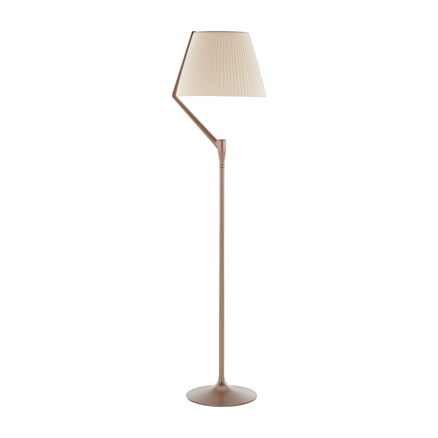 Stehleuchte aus Aluminium Kupfer 173 cm Angelo Stone - - Kartell
