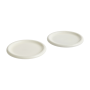 Ensemble de dos platos de 24 cm de terracota blanquecina Barro - Hay