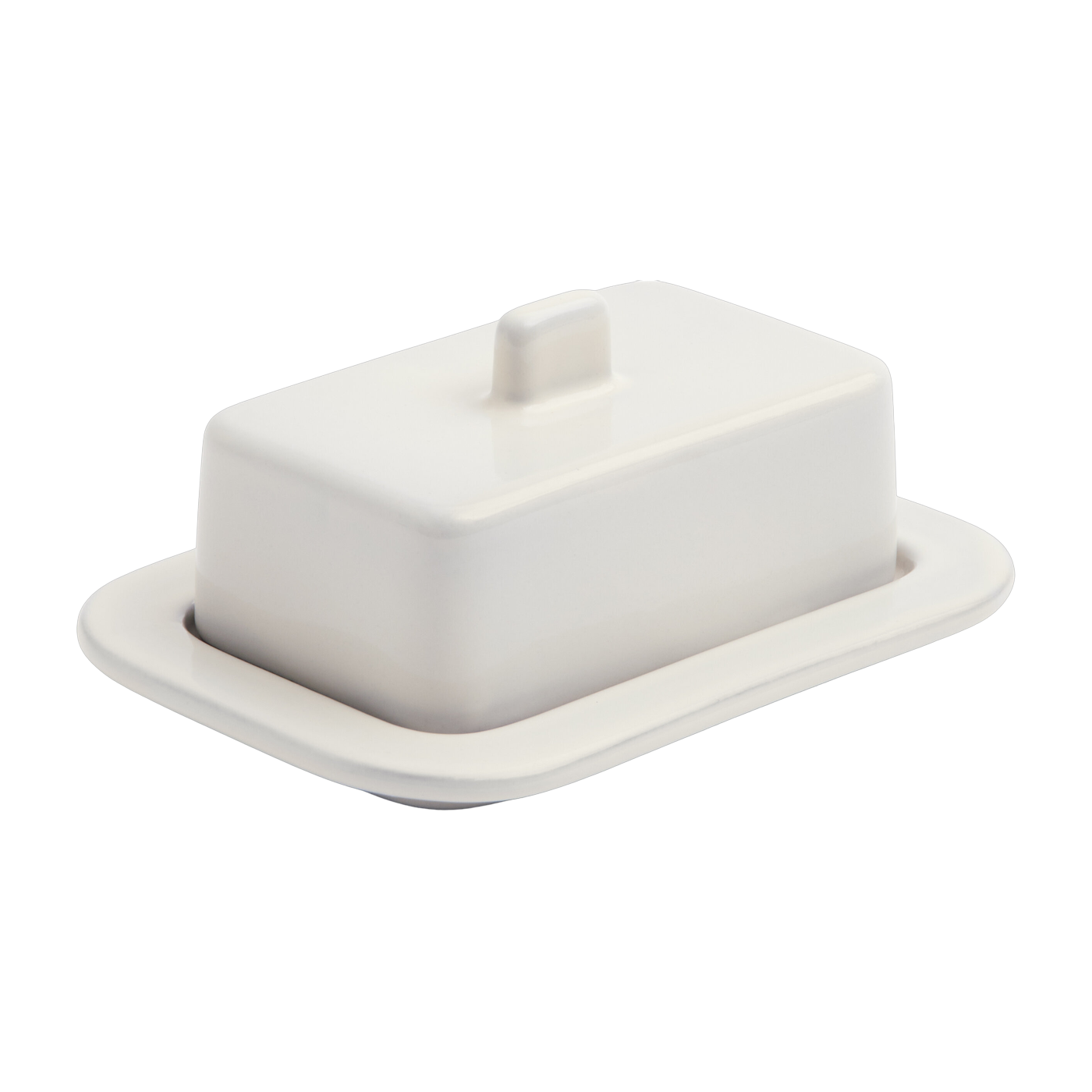 Off-white terracotta butter dish Barro - Hay