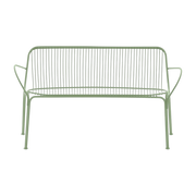 Sofá de jardín de acero verde 121 cm Hiray - Kartell