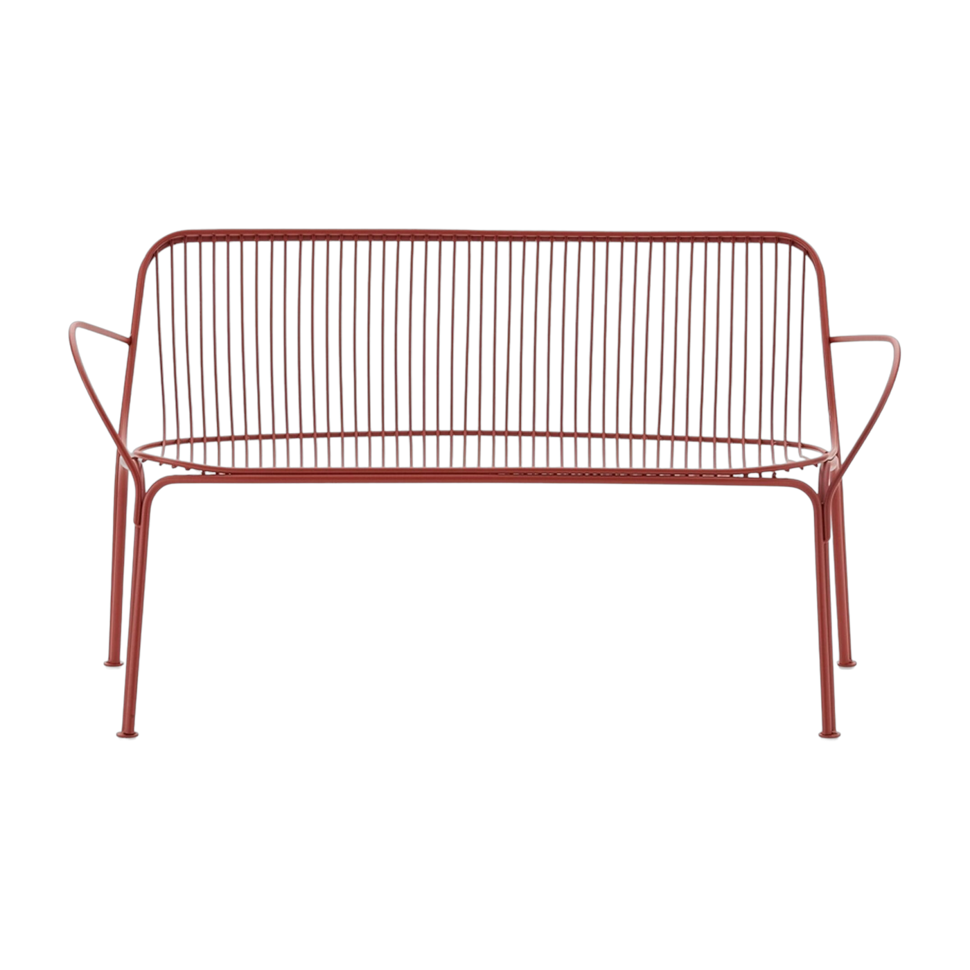 Canapé de jardin en acier rouille 121 cm Hiray - Kartell