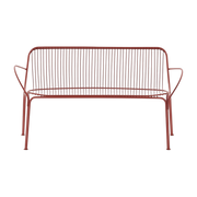Canapé de jardin en acier rouille 121 cm Hiray - Kartell