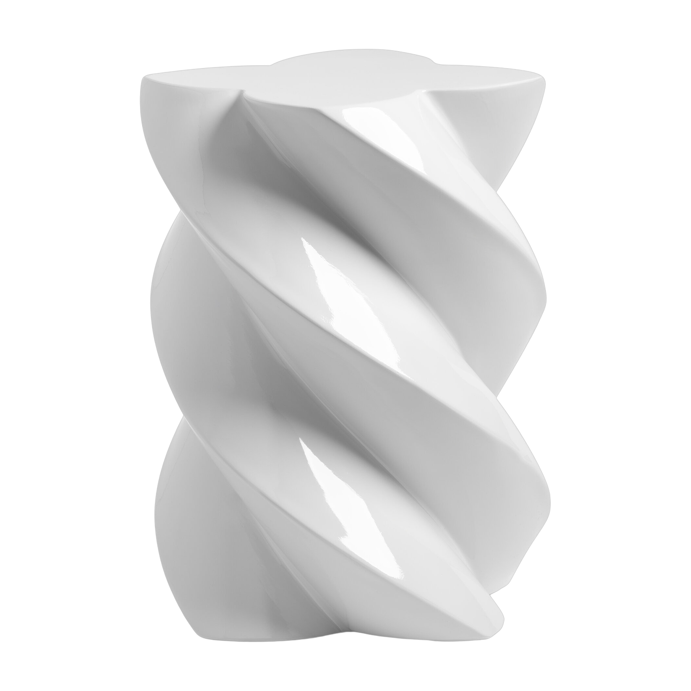 White side table 39, 5 cm Marshmallow - &Klevering