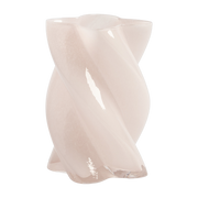 Vase Vidrio rosa opaco Marshmallow 19, 5 cm - &Klevering