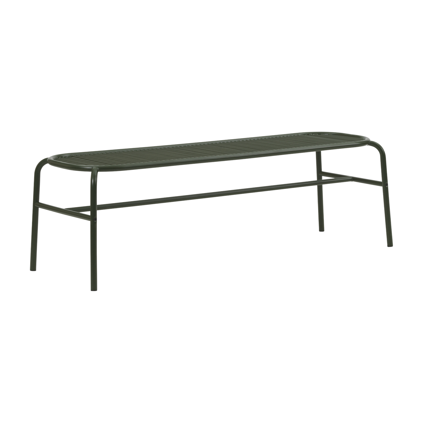 Banc d'extérieur en acier vert Vig - Normann Copenhagen