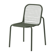 Chaise d'extérieur en acier vert Vig - Normann Copenhagen
