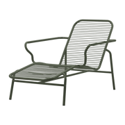 Chaise longue en acier vert Vig - Normann Copenhagen