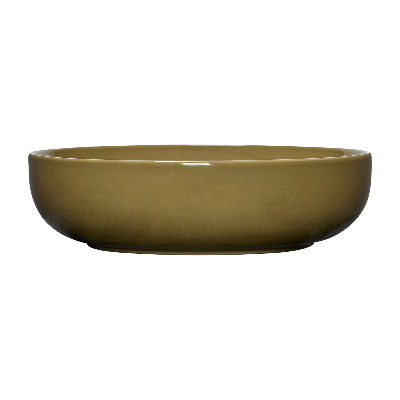 Amare Bowl Medium Olive - Hübsch