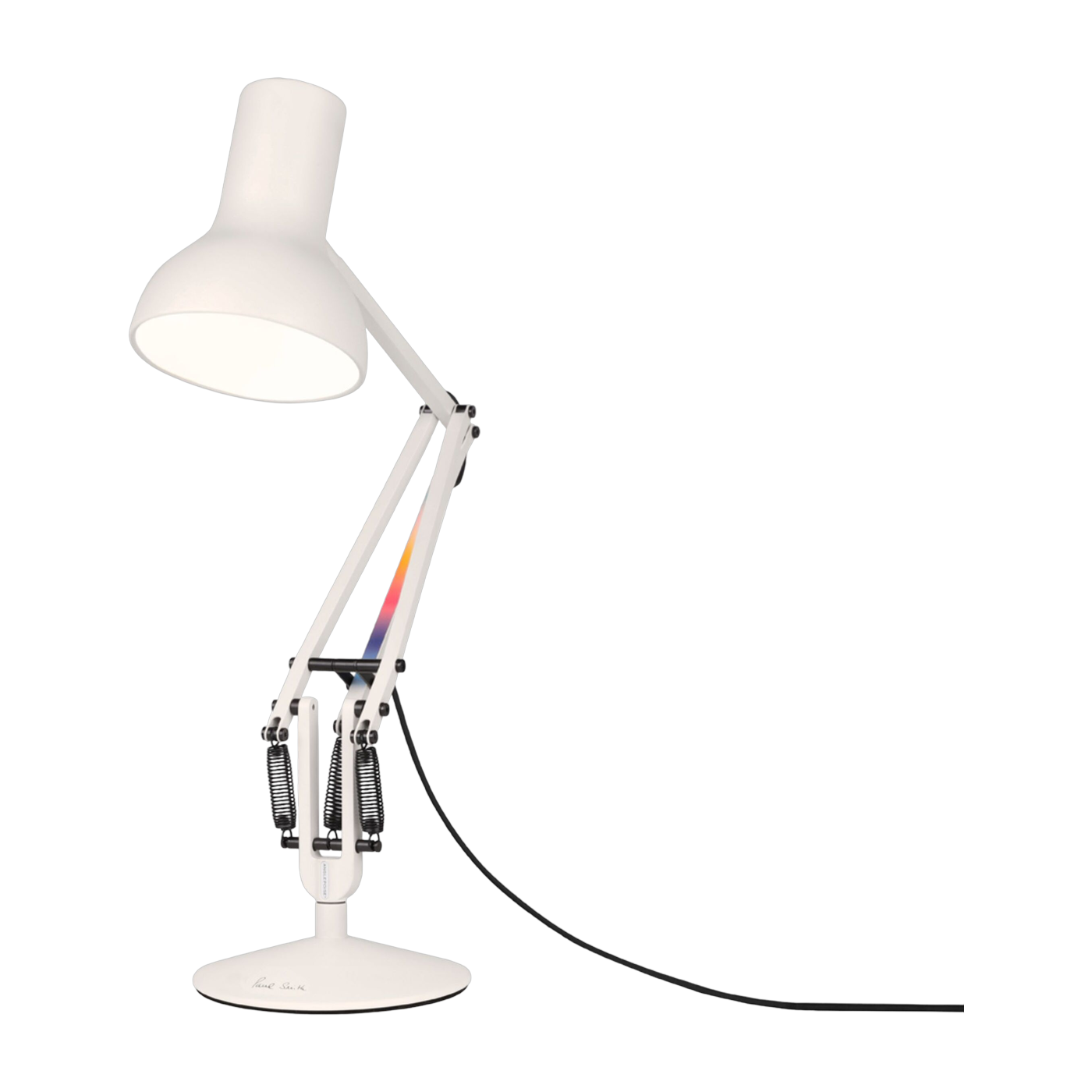 Lampe de bureau en métal blanc Type 75 Mini Paul Smith Edition 6 - Anglepoise