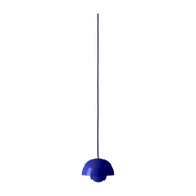 Lampada a sospensione blu cobalto Flowerpot VP10 - &tradition