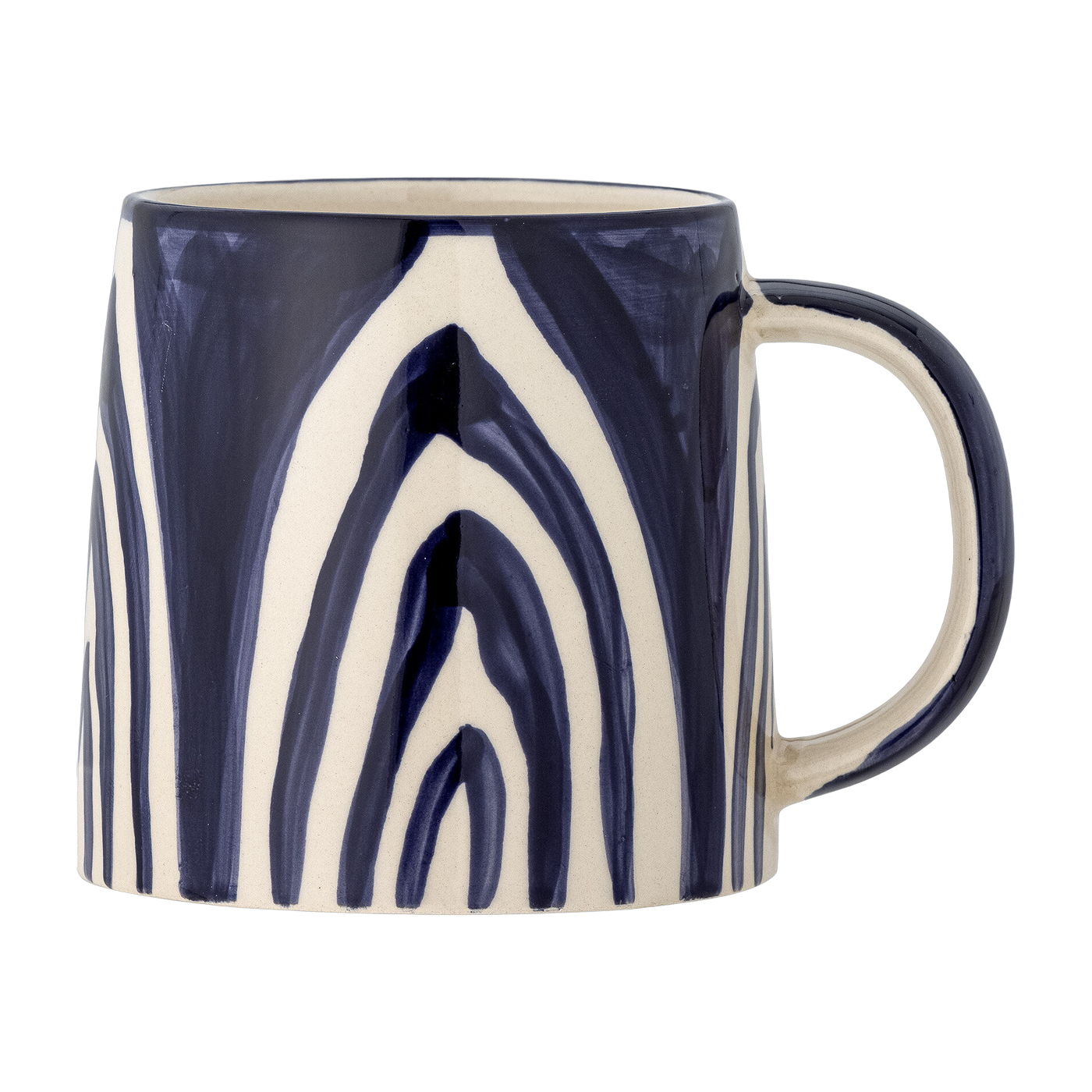 Blue stoneware mug 11 cm Shama - Bloomingville