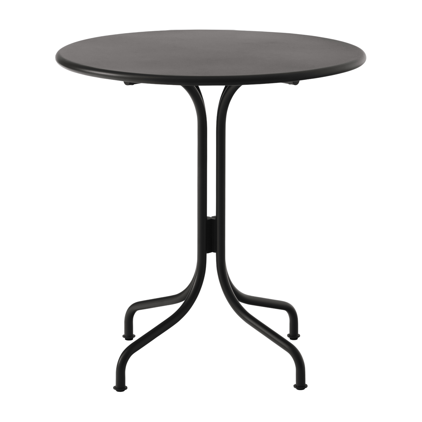 Mesa de centro ronde en acero negro 70 cm Thorvald SC96 - &tradition