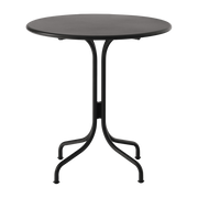 Table de café ronde en acier noir 70 cm Thorvald SC96 - &tradition