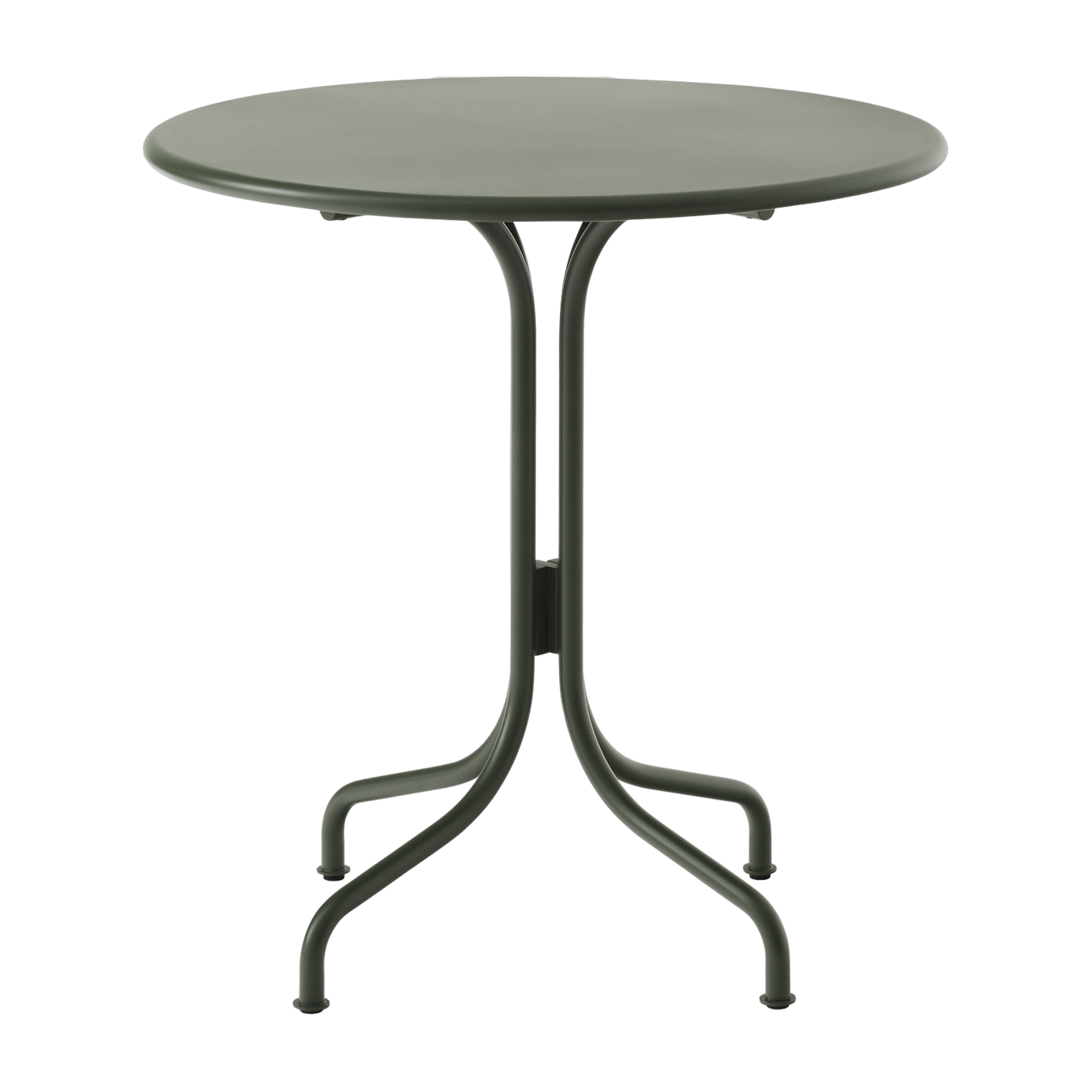 Mesa de centro ronde en acero bronce verde 70 cm Thorvald SC96 - &tradition