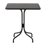Table de café carrée en acier noir 70 cm Thorvald SC97 - &tradition