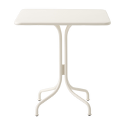Table de café carrée en acier ivoire 70 cm Thorvald SC97 - &tradition