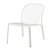 Chaise de jardin large en acier ivoire Thorvald SC100 - &tradition