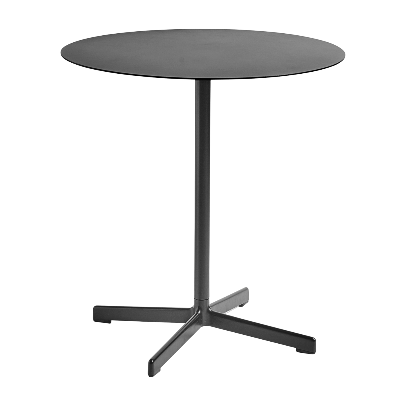 Table ronde en acier anthracite 74 x 70 cm Neu - Hay