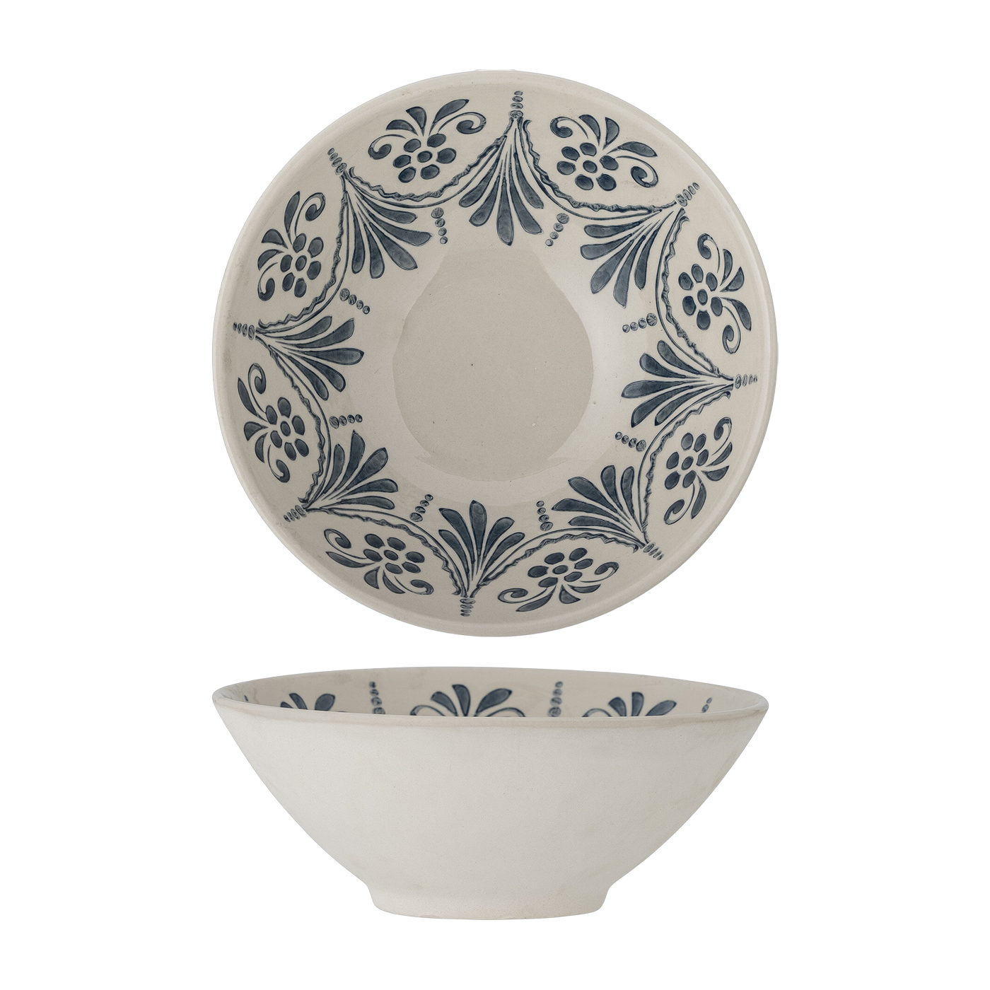 Bol en grès bleu 26,5 cm Heikki - Bloomingville