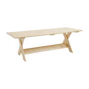 Table d'extérieur en pin laqué à l'eau 230 cm Crate - Hay