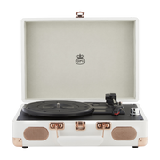Platine vinyle retro blanco y oro rosa Soho - GPO Retro
