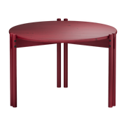 Mesa de centro de pino rojo ronde 60x40cm Sticks - Karup Design