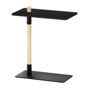 Adjust black pine side table 55x30x67cm - Karup Design