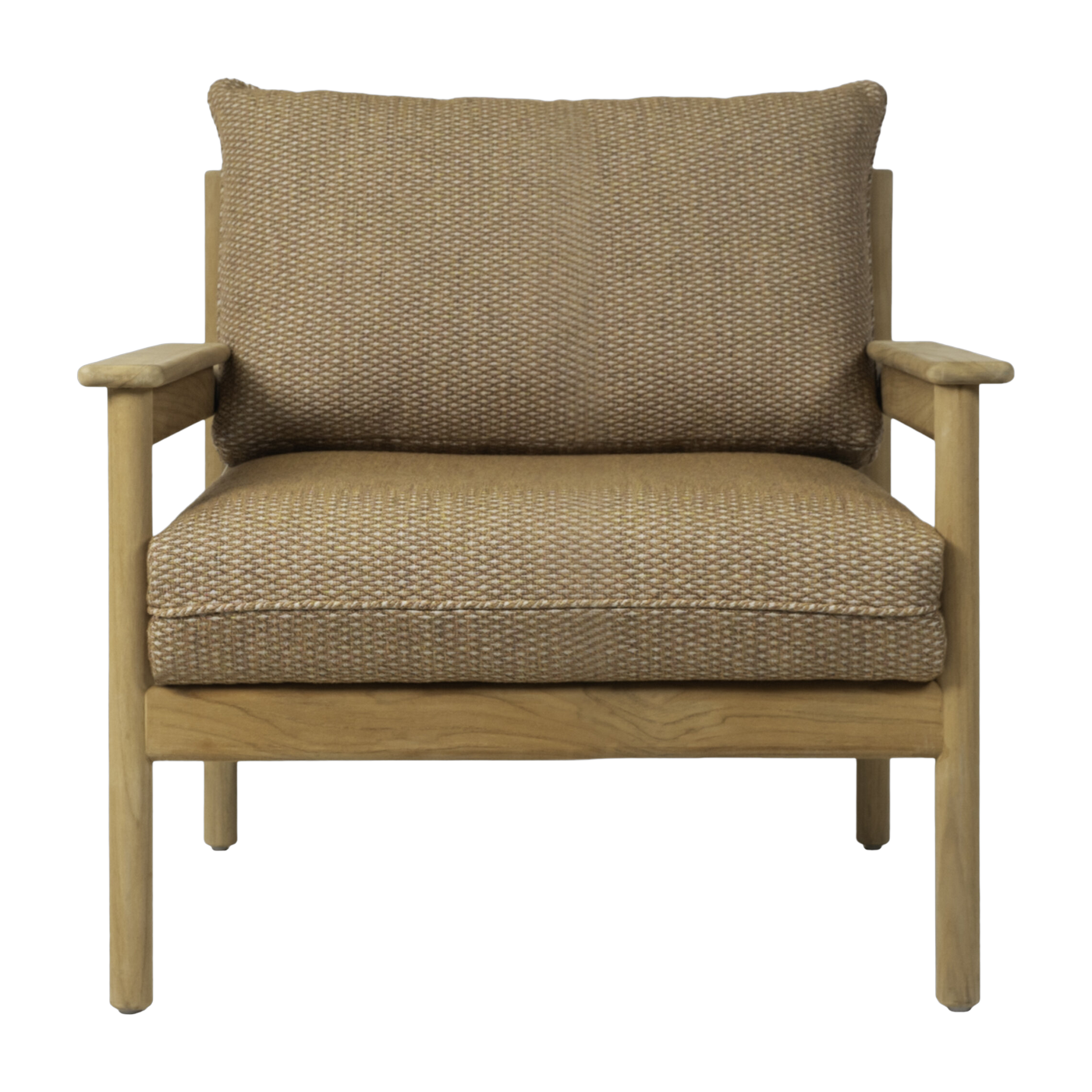 Fauteuil lounge en teck et polypropylène Oda - Vincent Sheppard