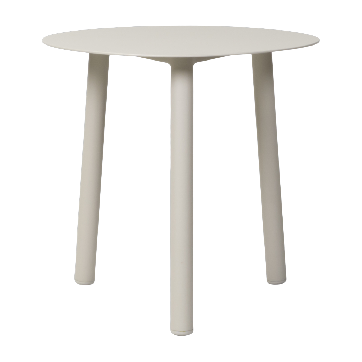 Table d'appoint en aluminium thermolaqué dune blanche 45cm Lilo - Vincent Sheppard