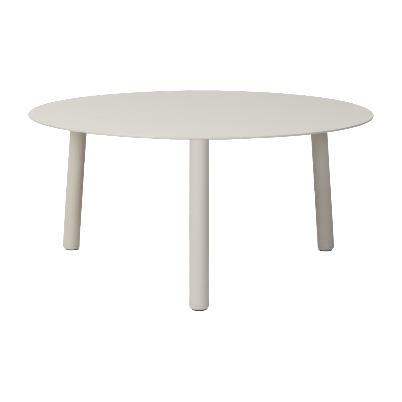 Table basse en aluminium thermolaqué dune blanche 68cm Lilo - Vincent Sheppard