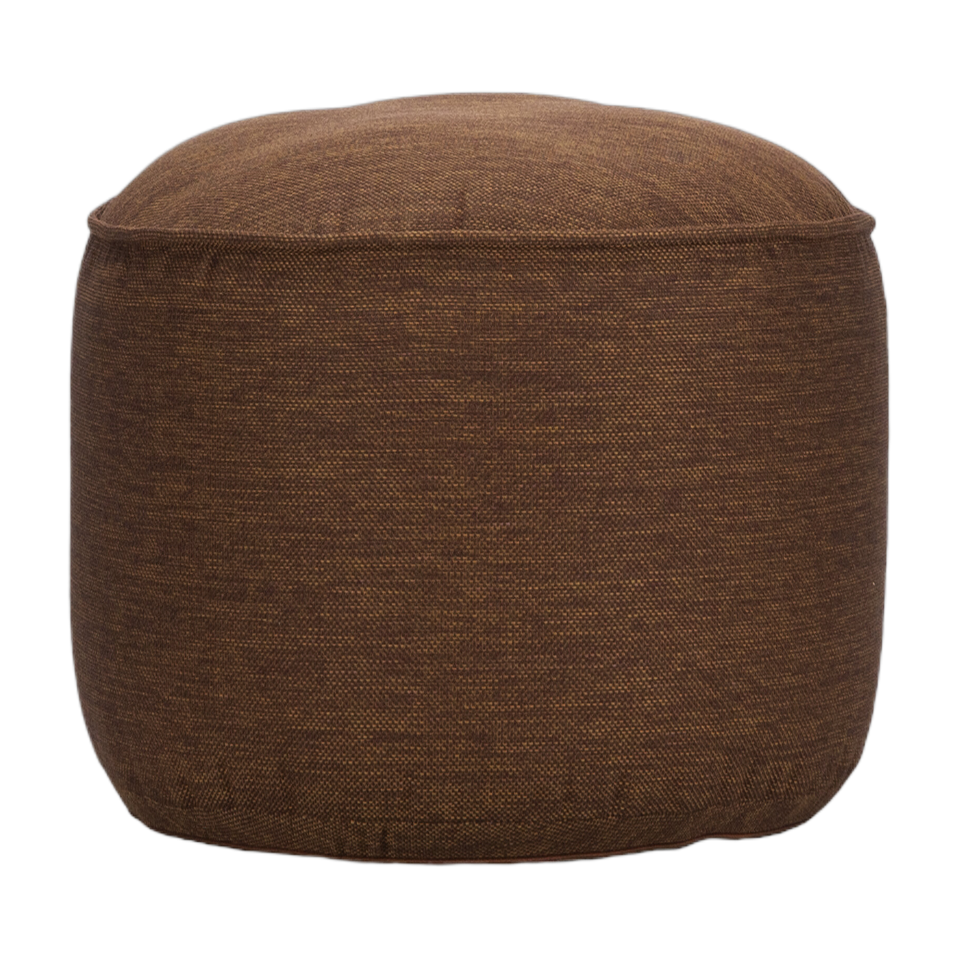 Pouf en polyester spice rouge 50x40cm Olaf - Vincent Sheppard