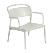 Metall Lounge Sessel grau Linear - -. Muuto