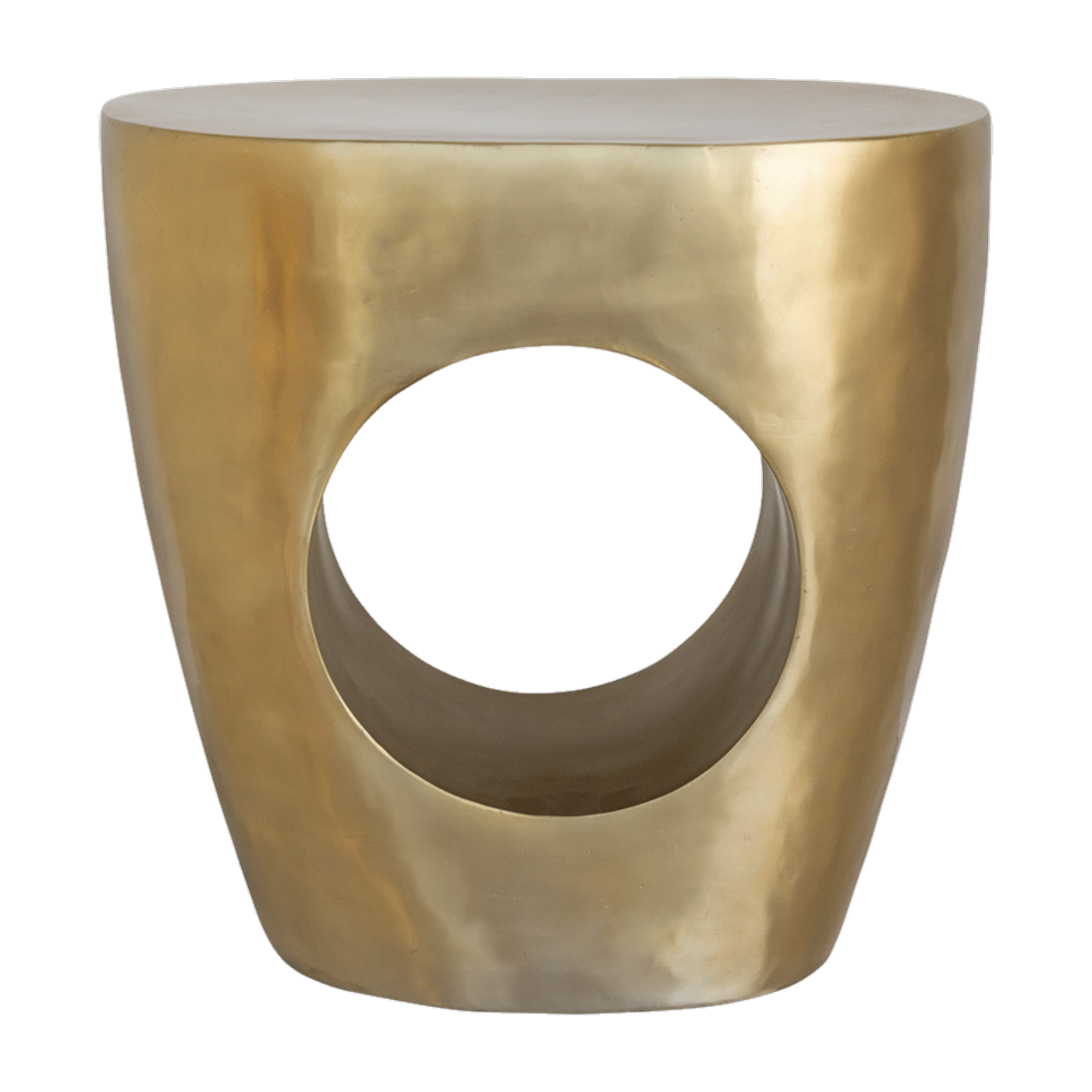 Tavolino Allure in alluminio dorato - Urban nature culture