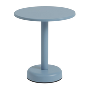 Beistelltisch ronde aus Metall hellblau 42x47cm Linear - -. Muuto