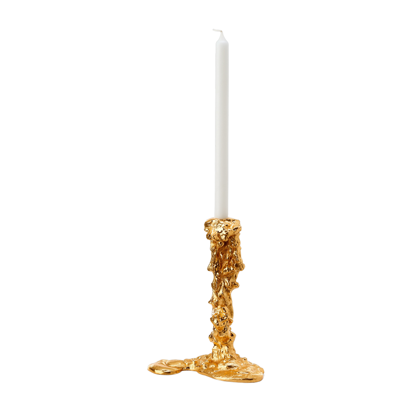 Goldener Kerzenhalter 25 cm Drip - - Pols Potten