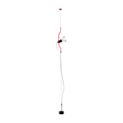 Floor lamp design red Parentesi - Flos