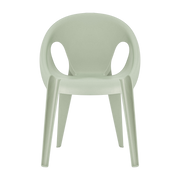 Chaise avec accoudoirs en polypropylène recyclé dawn Bell - Magis