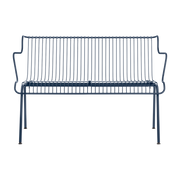 Banc d'extérieur en acier bleu nuit South - Magis