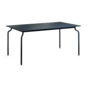 Tavolo da pranzo per esterni in acciaio blu notte 160x90cm South - Magis