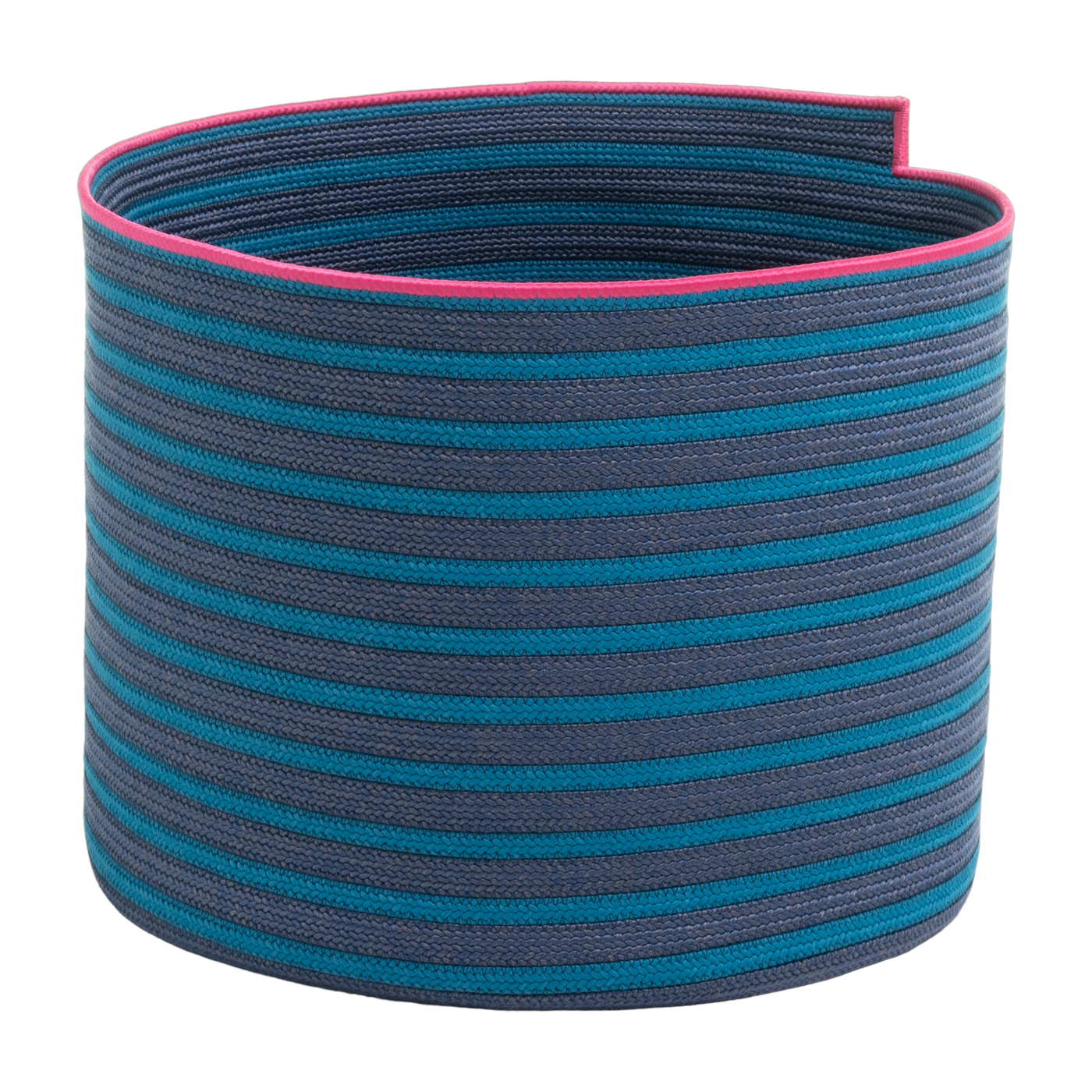 Litter garbage can ronde in blue polyolefin 50x40cm South - Magis