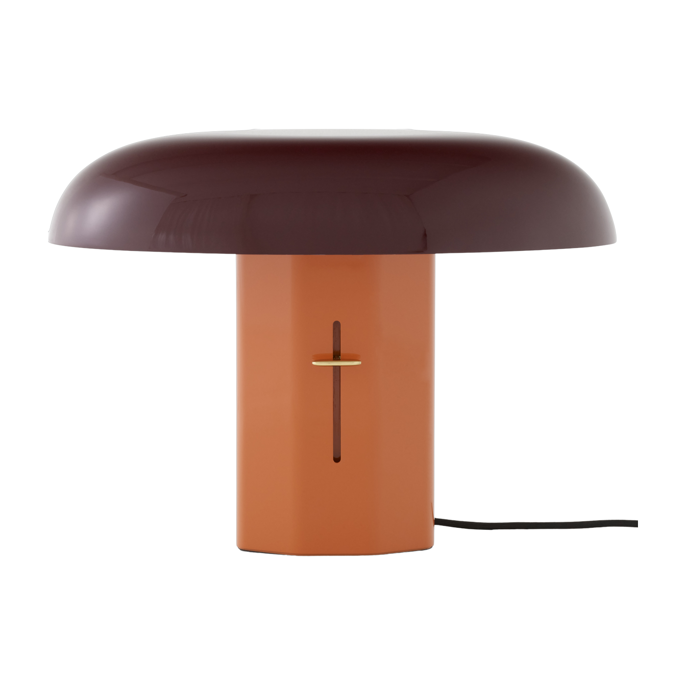 Bernsteinfarbene Tischlampe Jaime Hayon Montera - &tradition