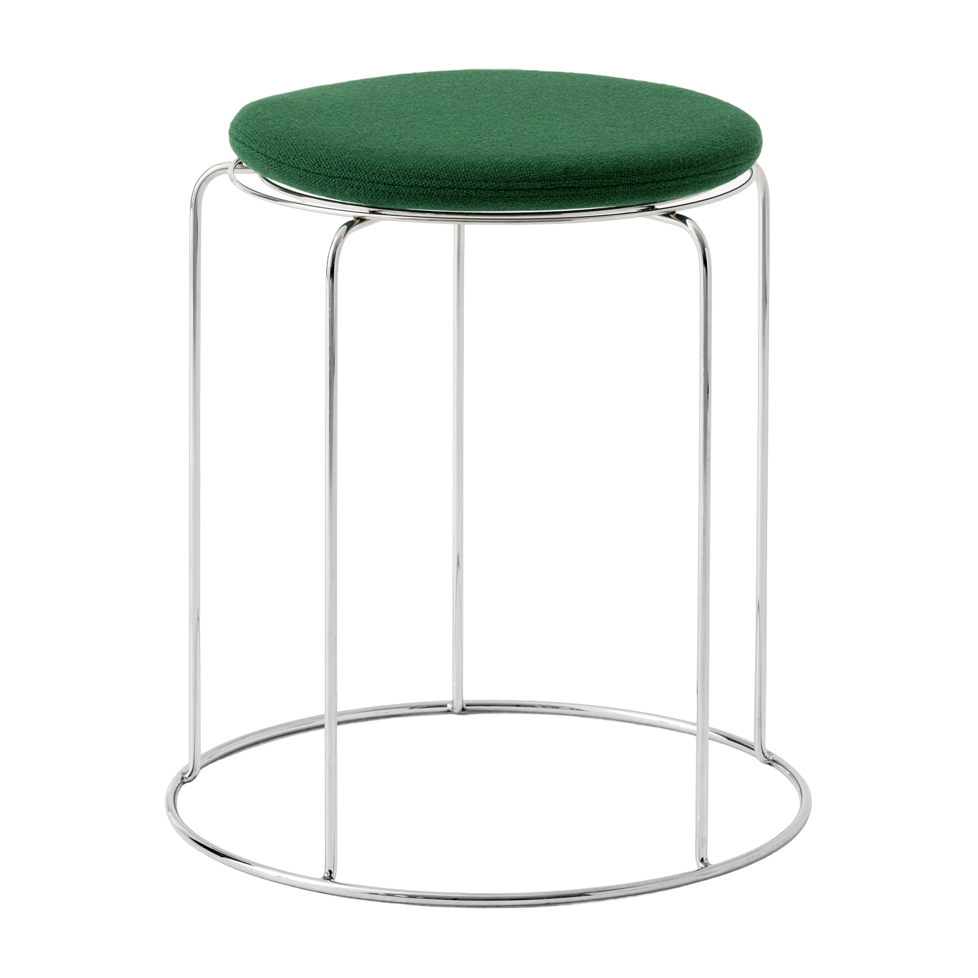 Tabouret en acier Wire Verner Panton 1981 - &tradition