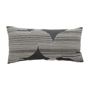 Cojín rectangular Brechia, algodón gris, 60x30cm Bloomingville