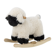 Mouton à bascule pour enfant en polyester blanc Dolly Sheep - Bloomingville Mini