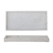 marbre Vassoio in bianco 38x18cm Majsa - Bloomingville