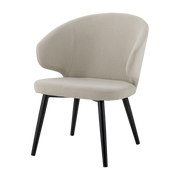 Loon Loungesessel Natur Polyester - Bloomingville